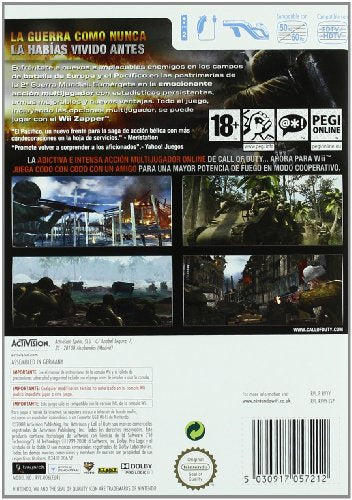 Call Of Duty: World At War WII - PAL ESP - Nuevo Call Of Duty: World At War WII - PAL ESP - Nuevo